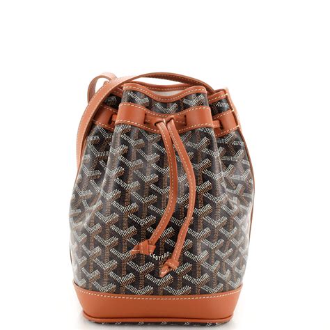 designer goyard bucket|goyard bucket bag.